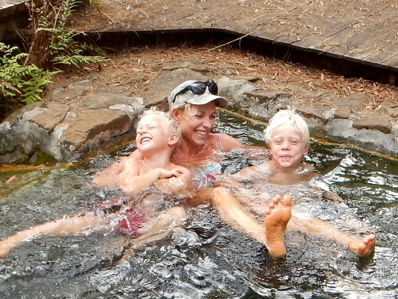 Hot pool in Prony Bay