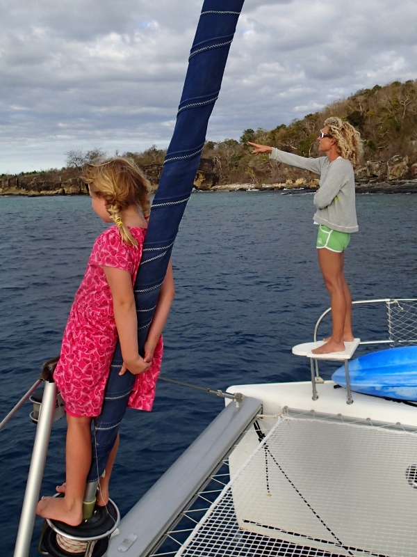 Matta and I spotting reefs