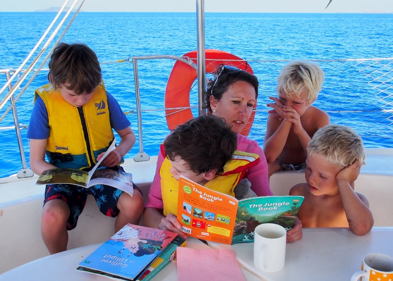 Entertaining the kids