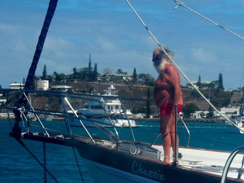 ...but the locals don't appear to feel the cold...