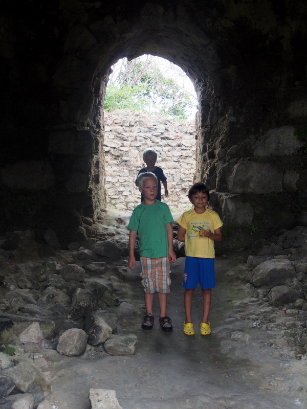 Visiting ruins