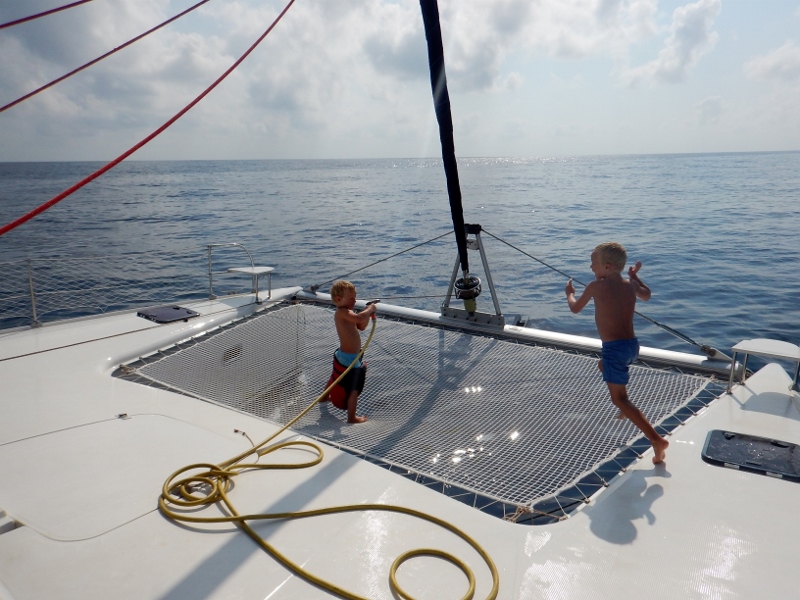 Cooling off on a windless day