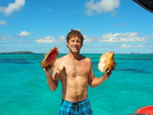 Man conquers Conch at the end of the world
