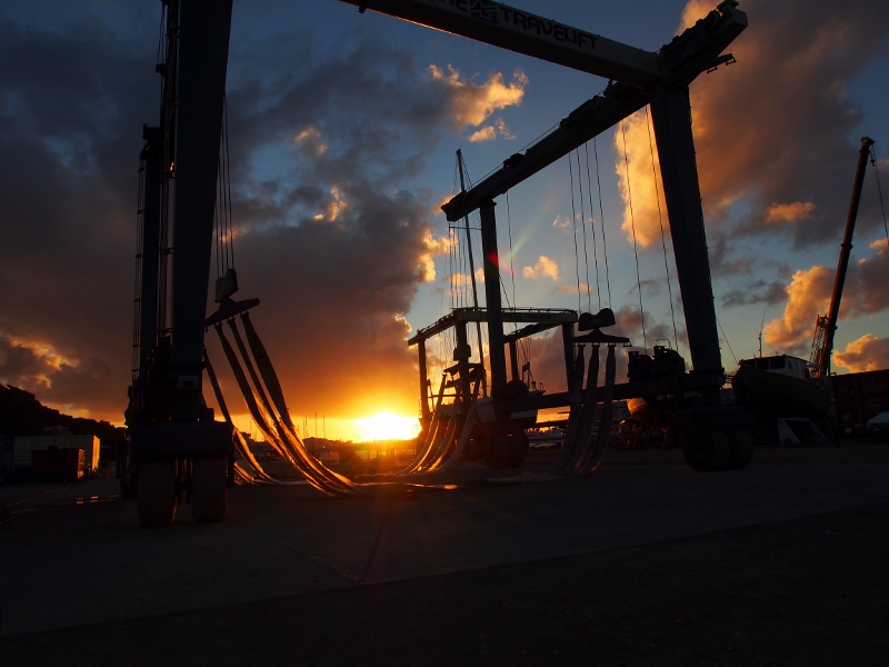 Sunset From Bobby's Mega Yard