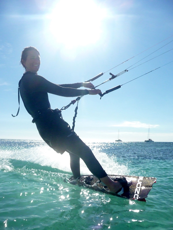 Andrew's photo of Gabe kiting