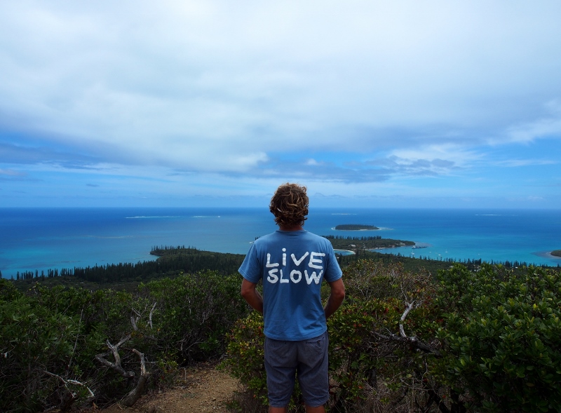 David at the top of Pic N'Ga